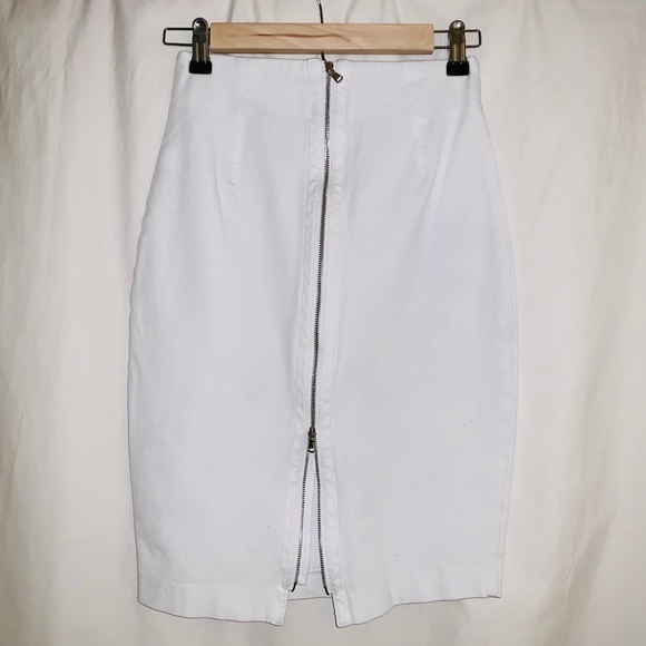 Kenneth Cole High Waist Zipper Pencil Skirt :XXS - Picture 1 of 5